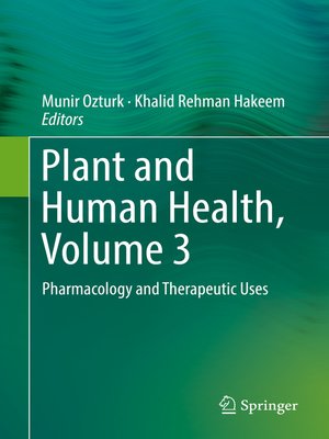 cover image of Plant and Human Health, Volume 3